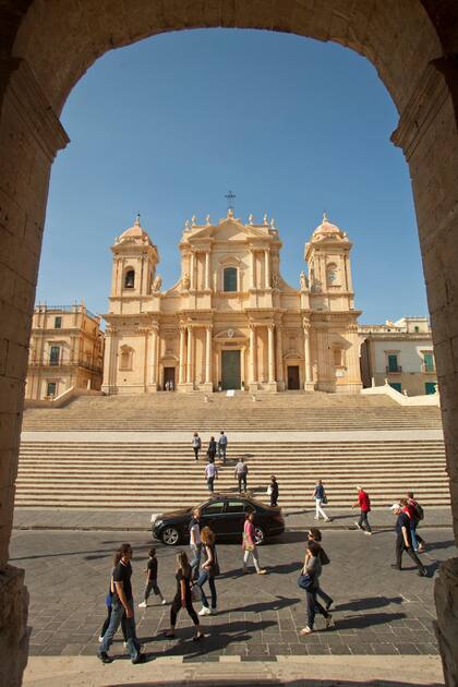 La catedral de Noto.