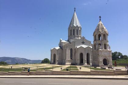 La catedral de Ghazanchetsots, en Shushí