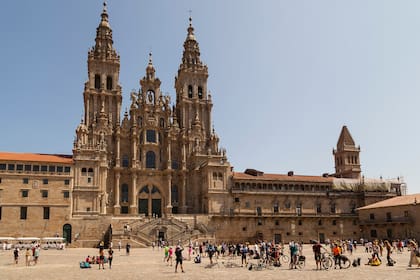 La catedral de Santiago de Compostela 