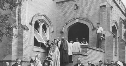 La Catedral de St. Matthews fue construida en 1908 en Ross Avenue, en Dallas.
