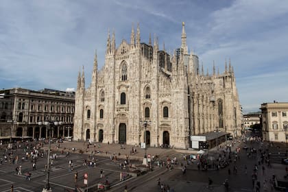 La catedral, protagonista indiscutida de cualquier postal de la capital de la moda italiana