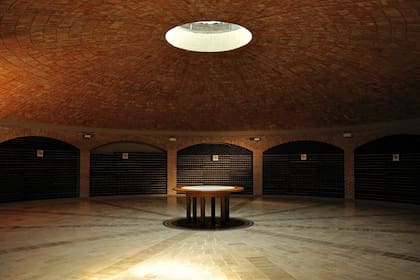 La cava de la tradicional Bodega Bianchi