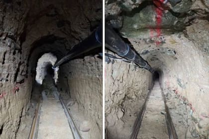 La CBP descubrió un sofisticado túnel usado para el contrabando de drogas que unía Tijuana con Otay Mesa, en California
