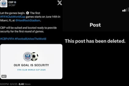 La CBP eliminó una publicación en X tras un reclamo directo de FIFA, que teme una baja en la concurrencia