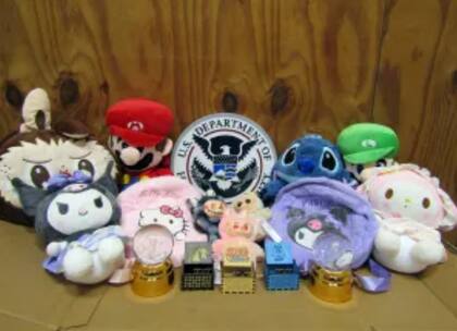 La CBP retuvo el envío procedente de China luego de sospechar inicialmente que los productos eran falsificados