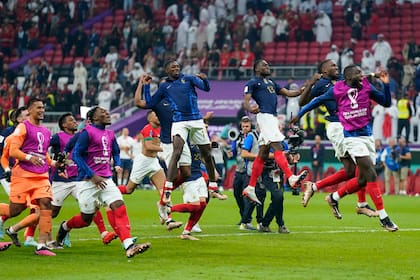 La celebración de Francia; Les Bleus están de nuevo en la final de la Copa del Mundo