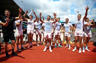 Los Pumas 7s lograron un cómodo triunfo y jugarán la final en Toulouse ante All Blacks