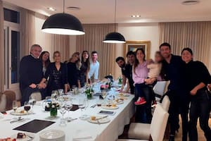 La celebración del cumpleaños de Fabiola Yañez, durante la cuarentena (Archivo)