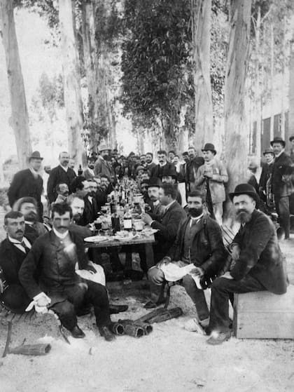 La celebración el día del remate.