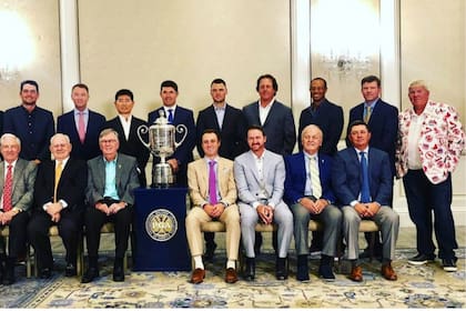 La cena de los campeones del PGA Championship: el saco de Daly marca su estilo