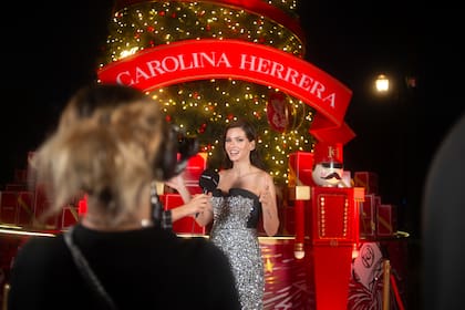 La cena de Navidad de Carolina Herrera, con su icónico árbol de Navidad