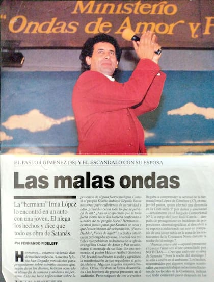 La cercanía con la farándula y con la televisión lo puso en foco, y también lo hizo vulnerable; los escándalos que lo involucraban comenzaron a sobrepasar su figura clerical