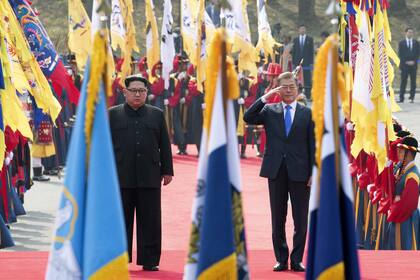 La ceremonia de bienvenida