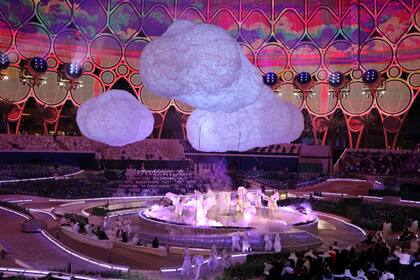 La ceremonia de apertura de la Dubai Expo 2020