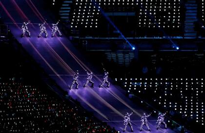 La ceremonia de clausura de los Juegos Olímpicos de invierno en Pyeongchang