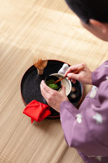 La ceremonia del té Crédito