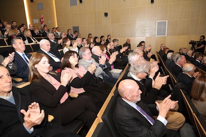 La ceremonia en el auditorio de la UADE