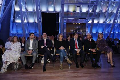 La ceremonia, en la cúpula del Palacio Libertad