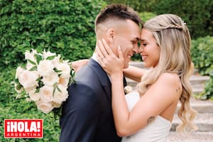 Lautaro Martínez y Agustina Gandolfo: todas las fotos y los detalles de su espectacular boda