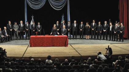 La ceremonia se realizó en el teatro Argentino de La Plata