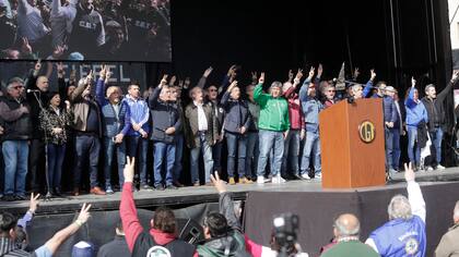 La CGT decidió marchar ayer hacia Plaza de Mayo en contra del gobierno de Mauricio Macri