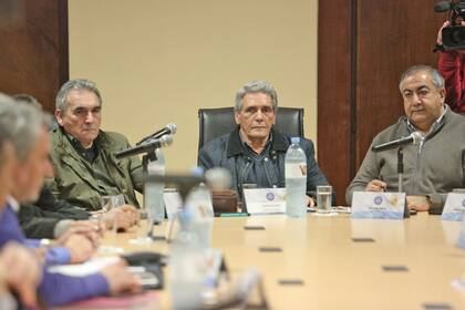 La CGT reunida luego de la reunión frustrada con el gobierno