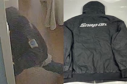 La chaqueta que llevaba Balmer durante la provocación del incendio fue hallada en su vivienda por las autoridades