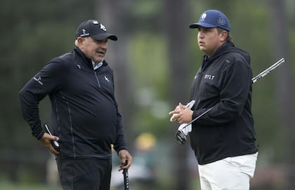 La charla compartida entre Pulcini y Cabrera