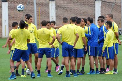 La charla de Boca tras el primer clásico