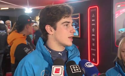 La charla de Franco Colapinto con la prensa después del GP de Las Vegas