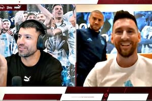 Leo Messi, en un mano a mano delirante y distendido con el Kun Agüero