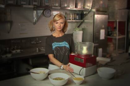 La chef en Pure Food and Wine