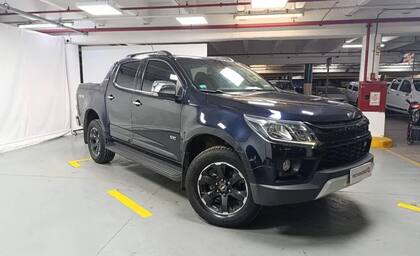 La Chevrolet S10 de color azul cuenta con 36.003 kilómetros