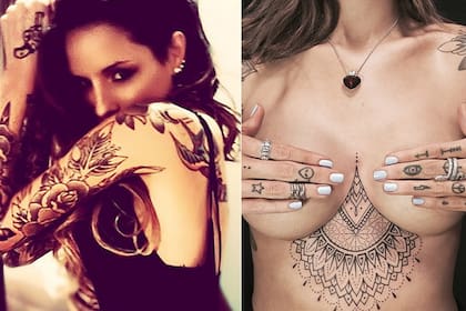 La chica que ama los tatuajes