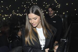 La China Suárez fue a ver a su novio Rusherking al Luna Park: todas las fotos