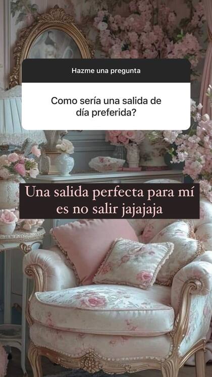 La China reveló cómo sería una salida perfecta para ella y dejó atónitos a sus seguidores