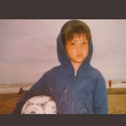 La China Suárez alentó a la Selección con una foto de cuando era pequeña (Foto: Instagram/@sangrejaponesa)