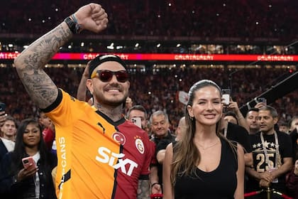 La China Suárez apoya a Mauro Icardi en su carrera deportista en Turquía (Foto: Instagram @mauroicardi)