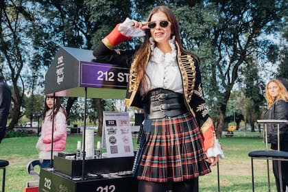 La China Suarez compartió el día en familia.