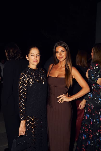 La "China" Suárez con Carolina A. Herrera.