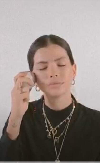 La China Suárez con la snowball