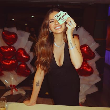 La China Suárez cumplió 34 años