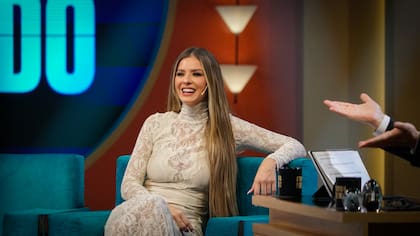 La China Suárez, en el programa de Mario Pergolini