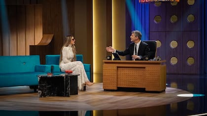 La China Suárez, en el programa de Mario Pergolini