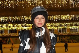 La China Suárez mostró su salida nocturna junto a Rufina: patinaje, shopping y risas