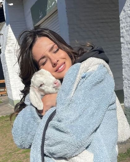 La China Suárez es una gran amante de los animales y lo muestra en sus redes (Foto: Instagram/@sangrejaponesa)