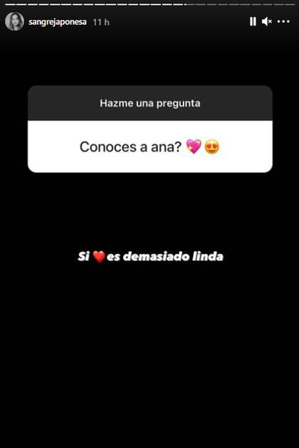 La China Suárez felicitó a Pampita por el nacimiento de su hija y contó que ya conoció a la beba