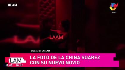 La China Suárez fue sorprendida a los besos con el empresario español Armando Navareño