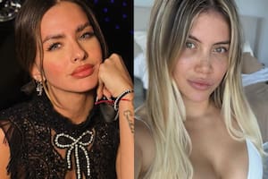 La China Suárez le envió una indirecta a Wanda Nara (Foto: Instagram/@sangrejaponesa @wanda_nara)