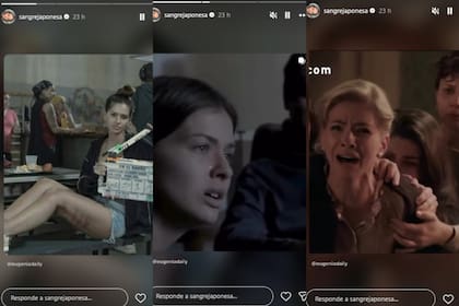 La China Suárez recordó sus proyectos actorales en su Instagram el mismo día que Wanda Nara estrenó su serie vertical (Foto: Instagram @sangejaponesa)
